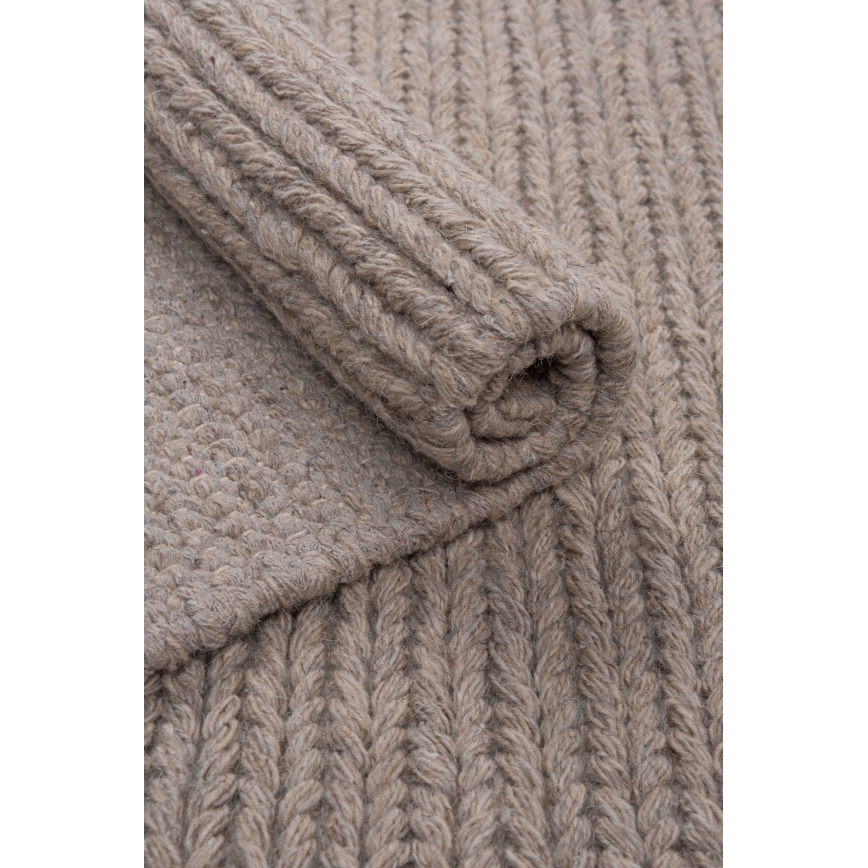 Naturteppich FIR WOOL 160x230 cm 2600 g/m2 beige