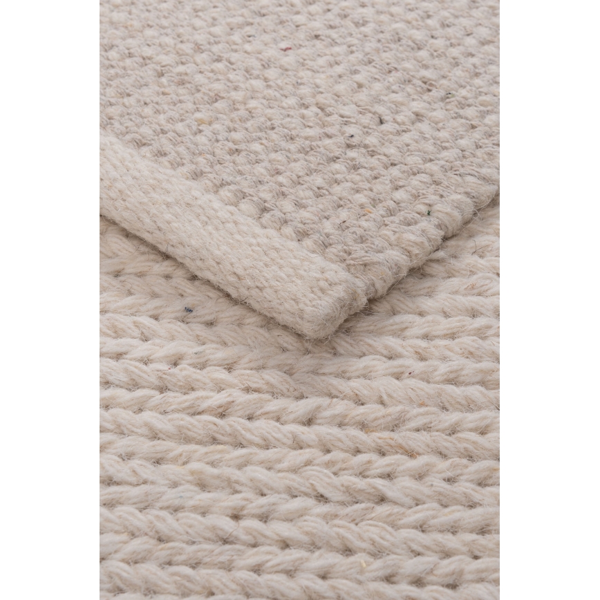 Naturteppich FIR WOOL 200x300 cm 2600 g/m2 cremefarben