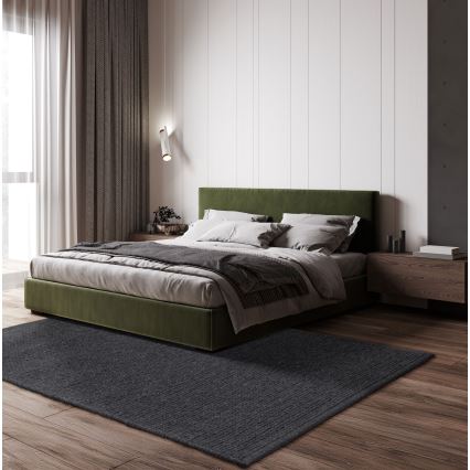 Naturteppich FIR WOOL 70x140 cm 2600 g/m2 anthrazit