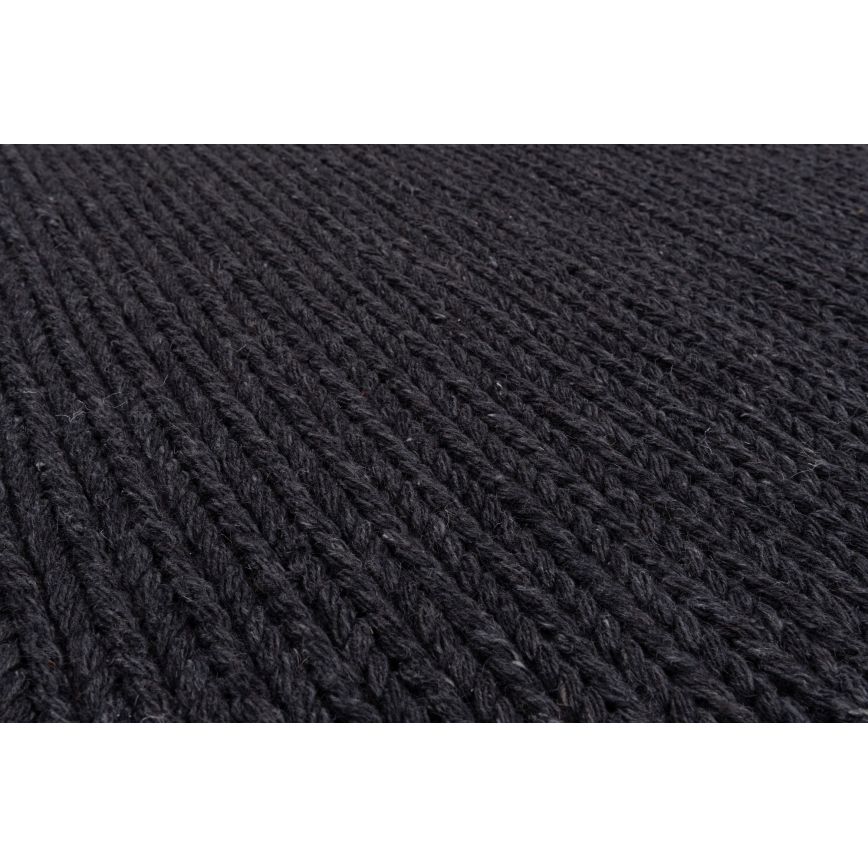 Naturteppich FIR WOOL 70x140 cm 2600 g/m2 anthrazit