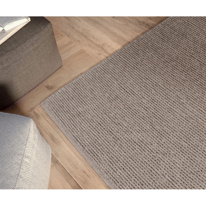 Naturteppich FIR WOOL 70x140 cm 2600 g/m2 beige