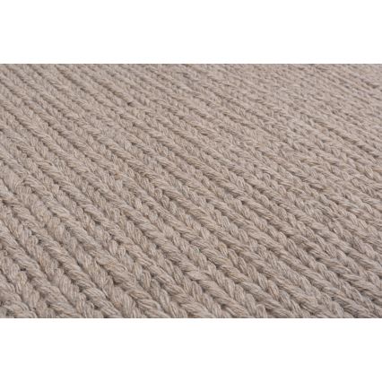 Naturteppich FIR WOOL 70x140 cm 2600 g/m2 beige