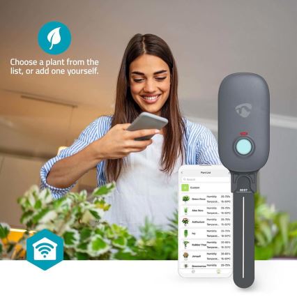 Bodenfeuchtesensor 3xAAA Wi-Fi Tuya IP55