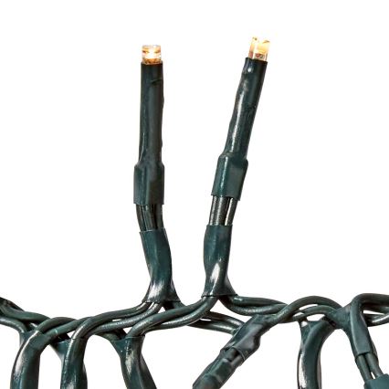 LED-Außen-Lichterkette 1512 LEDs / 7 Funktionen, 14 m, IP44, warmweiß