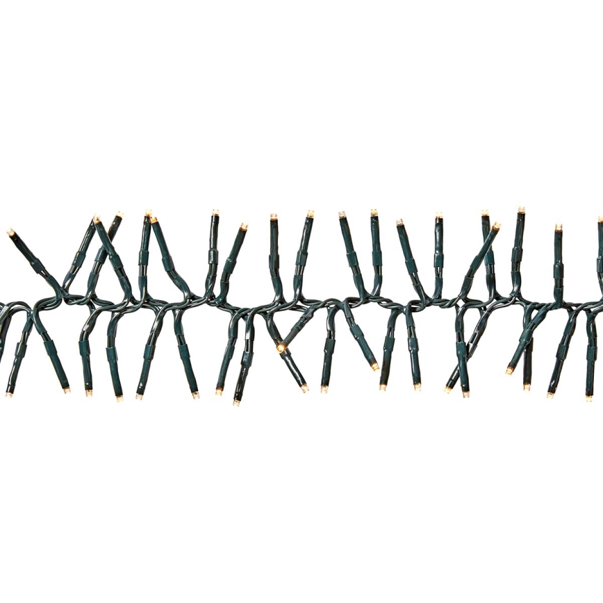 LED-Außen-Lichterkette 768xLED/7 Funktionen 8,6m IP44 warmweiß