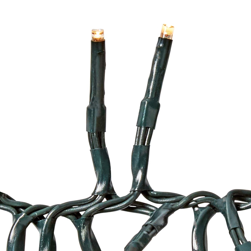 LED-Außen-Lichterkette 768xLED/7 Funktionen 8,6m IP44 warmweiß