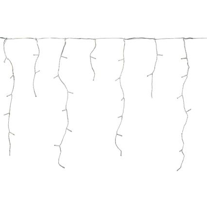 LED-Lichtervorhang für den Außenbereich 180xLED/7 Funktionen 10,9 m IP44 kaltweiß