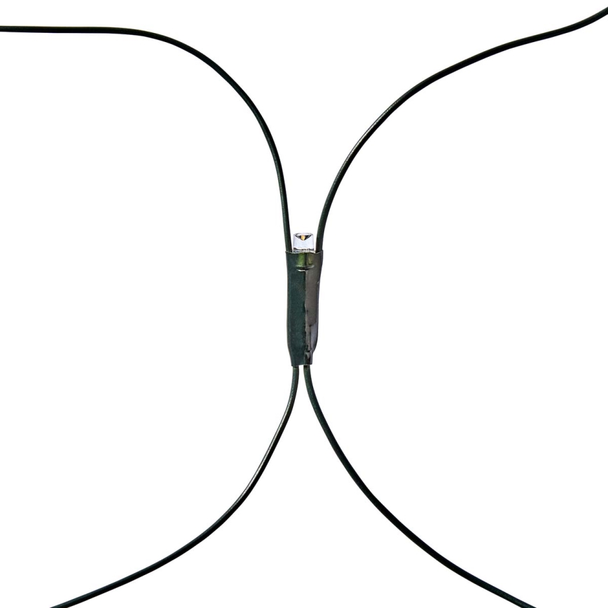 LED-Außen-Lichtervorhang, 160 LEDs, 7 Funktionen, 5 m, IP44, warmweiß