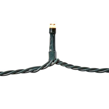 LED-Außen-Weihnachtslichterkette 720 LEDs / 7 Funktionen 57 m IP44 warmweiß