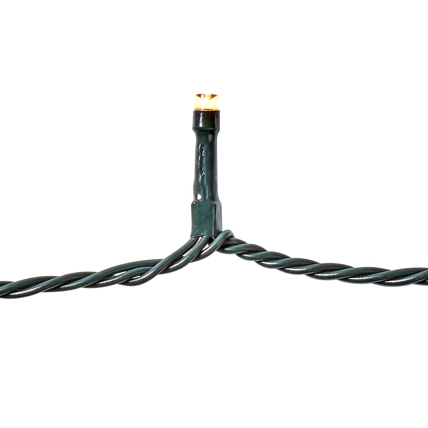 LED-Außen-Weihnachtslichterkette 720 LEDs / 7 Funktionen 57 m IP44 warmweiß
