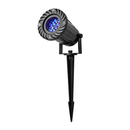 LED-Outdoor-Weihnachtsprojektor mit Schneeflocken 5W/230V IP44