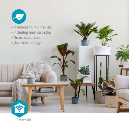 Luftkühler 65W/230V Wi-Fi weiß + Fernbedienung