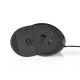 Ergonomische Maus mit Kabel LED/1600 dpi