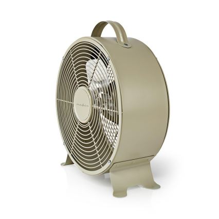 Tischventilator RETRO 20W/230V grau ø25 cm