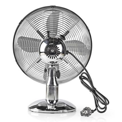 Tischventilator 35W/230V Chrom glänzendes Chrom