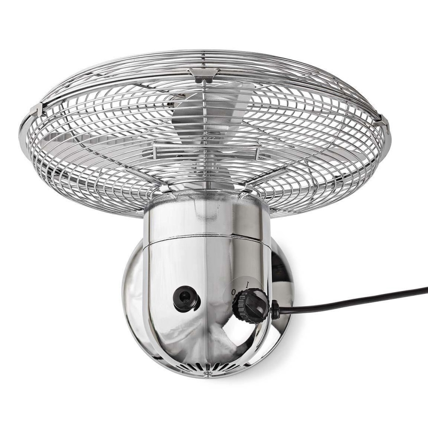 Tischventilator 35W/230V Chrom glänzendes Chrom