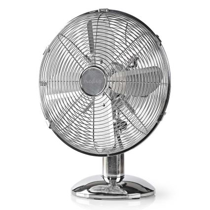 Tischventilator 35W/230V Chrom glänzendes Chrom