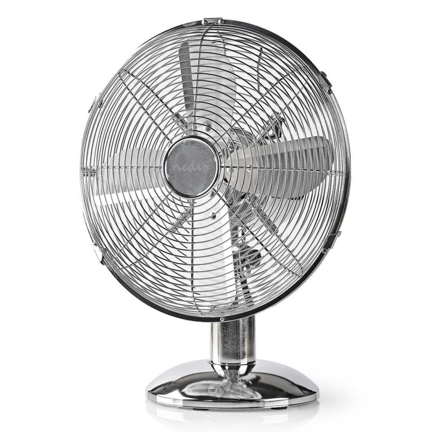 Tischventilator 35W/230V Chrom glänzendes Chrom