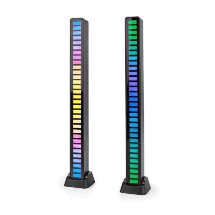 SET 2 x Wiederaufladbare LED-RGB-Tischleuchte LED/250 mAh