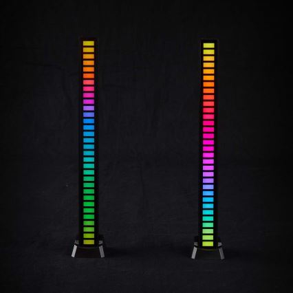 SET 2 x Wiederaufladbare LED-RGB-Tischleuchte LED/250 mAh