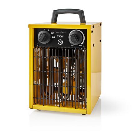 Langlebiger Ventilator mit Heizelement 1000-2000W/230V IP24