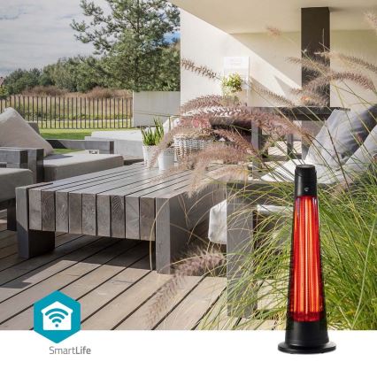 Outdoor-Heizelement SmartLife 600/1200W/230V Wi-Fi Tuya IP24