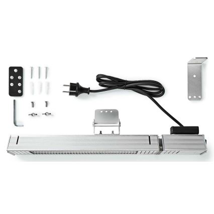 Außenheizung 100W/2000W/230V IP65 + Fernbedienung