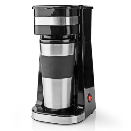 Einzeltassen-Kaffeemaschine 0,4 l mit Reisebecher
