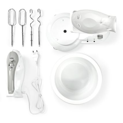 Handrührgerät mit Schüssel 200W/230V weiß