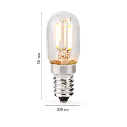 LED-Glühbirne für Dunstabzugshaube T25 E14/2W/230V 2700K