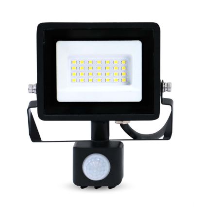 LED-Strahler mit Bewegungs- und Dämmerungssensor für Steckdose LED/20W/230V IP44