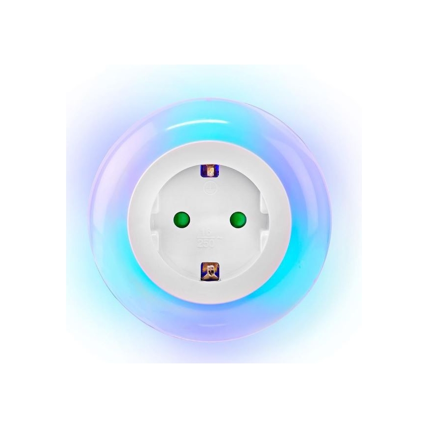 LED-Nachtlicht mit Sensor LED/0,6W/230V
