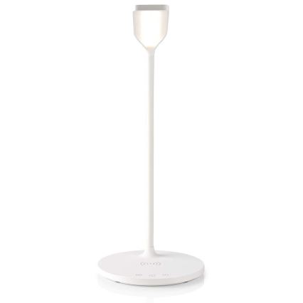 Dimmbare flexible LED-Tischleuchte mit Touch-Funktion 15W kabellose Aufladung Qi LED/5,5W/230V 2700-6500K weiß