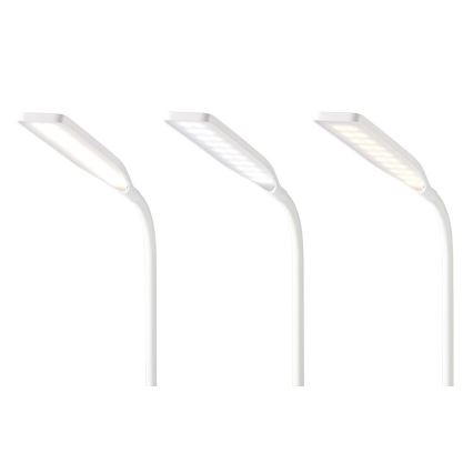 Dimmbare flexible LED-Tischleuchte mit Touch-Funktion 15W kabellose Aufladung Qi LED/5,5W/230V 2700-6500K weiß