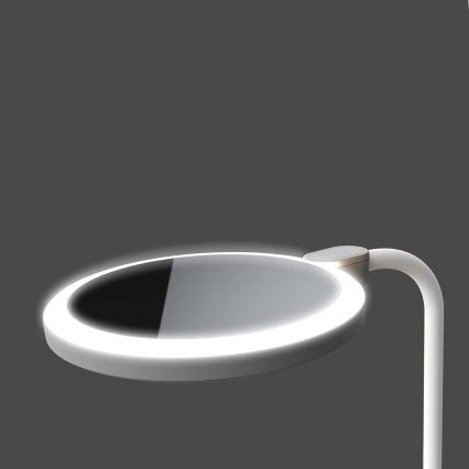 LED-dimmbare, wiederaufladbare Touch-Lampe mit Spiegel LED/6W/1200 mAh 3000/4000/5700K CRI 90 weiß