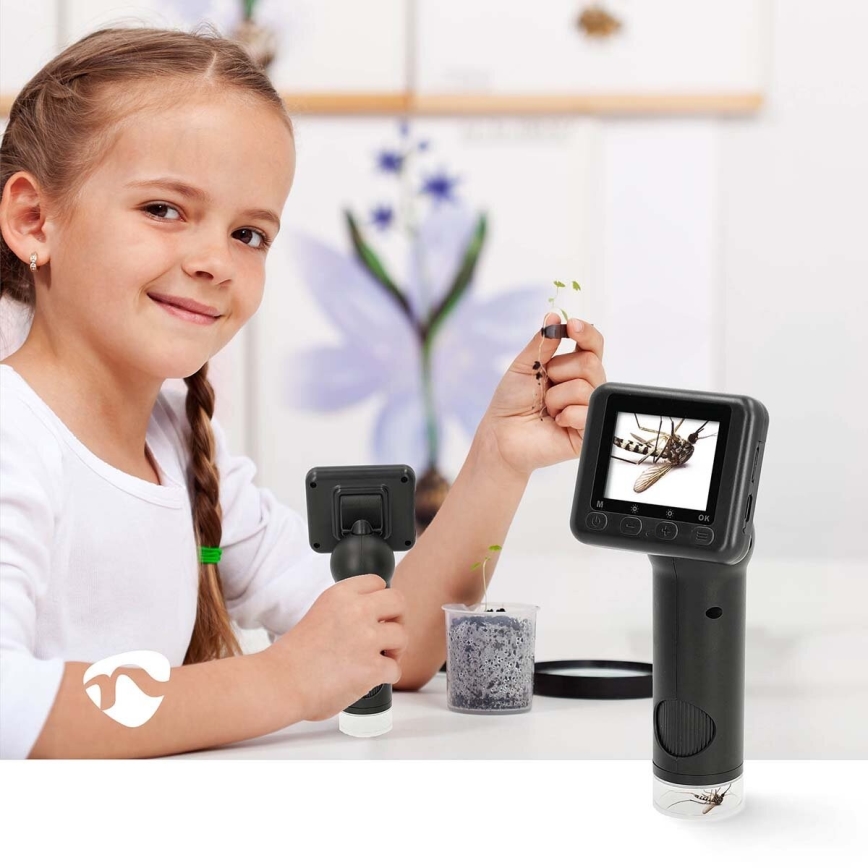 Wiederaufladbare Mikroskop-Digitalkamera 1080p 30fps 48MP 1000 mAh