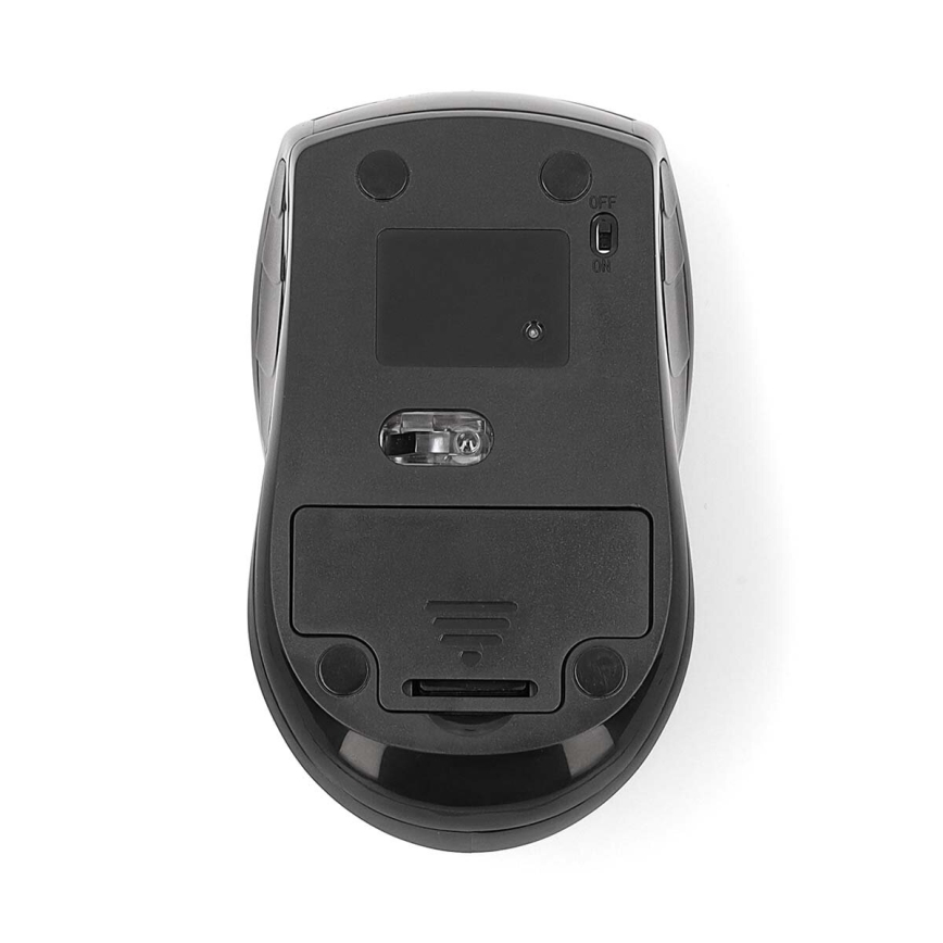 Kabellose Maus 800/1200/1600 DPI 2xAAA schwarz