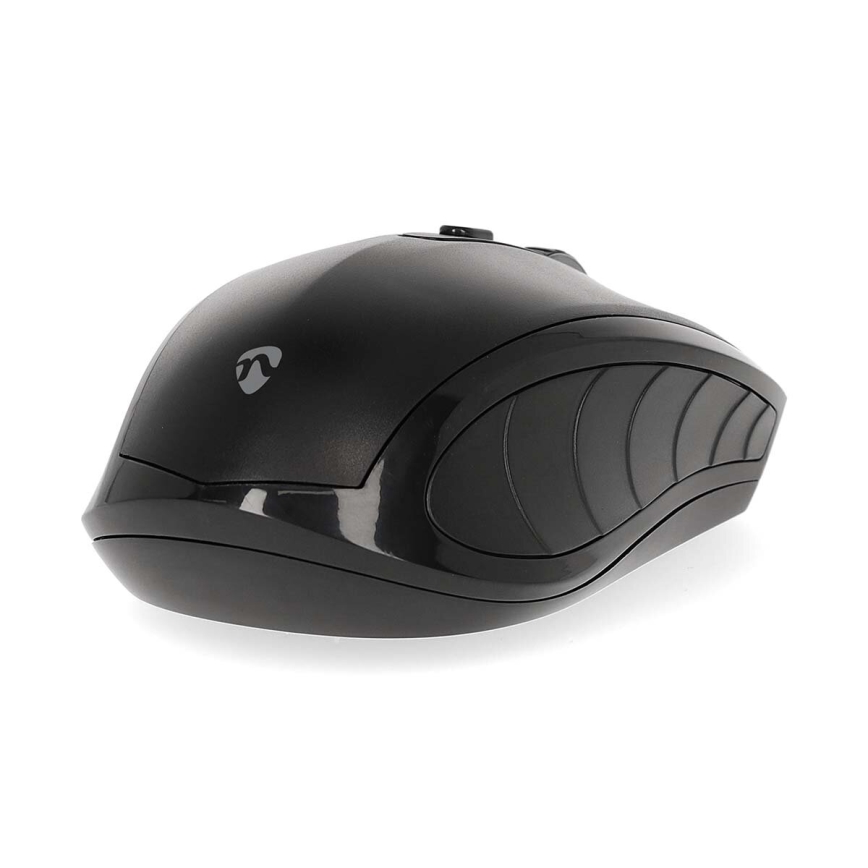 Kabellose Maus 800/1200/1600 DPI 2xAAA schwarz