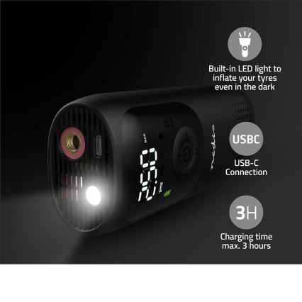 Digitaler Taschenkompressor 4000 mAh 5V