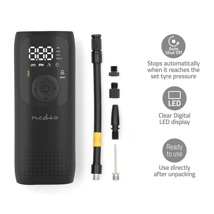 Digitaler Taschenkompressor 4000 mAh 5V