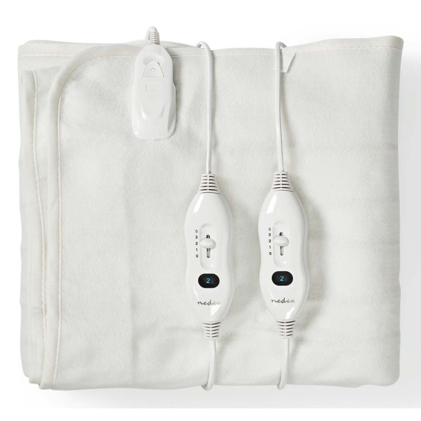 Elektrische Wärmedecke für zwei Personen 120W/230V 160x140 cm