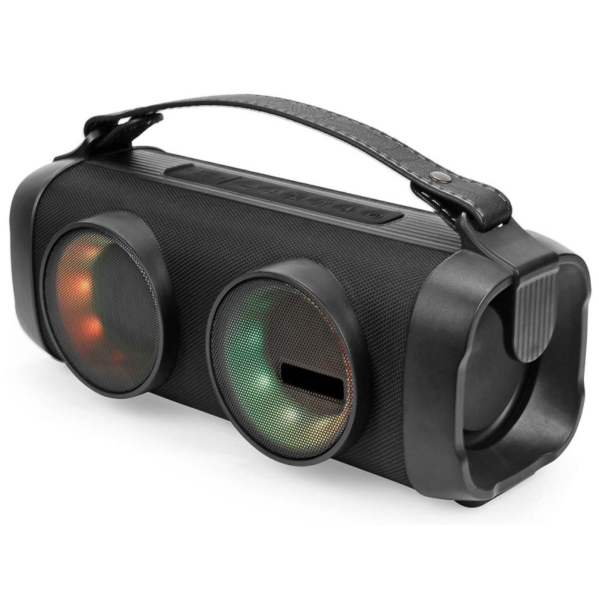 LED RGB Wiederaufladbarer Lautsprecher 24W/3000 mAh IPX5
