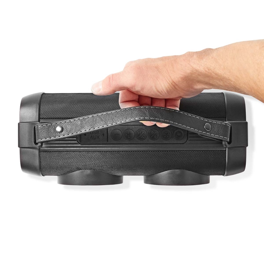 LED RGB Wiederaufladbarer Lautsprecher 24W/3000 mAh IPX5