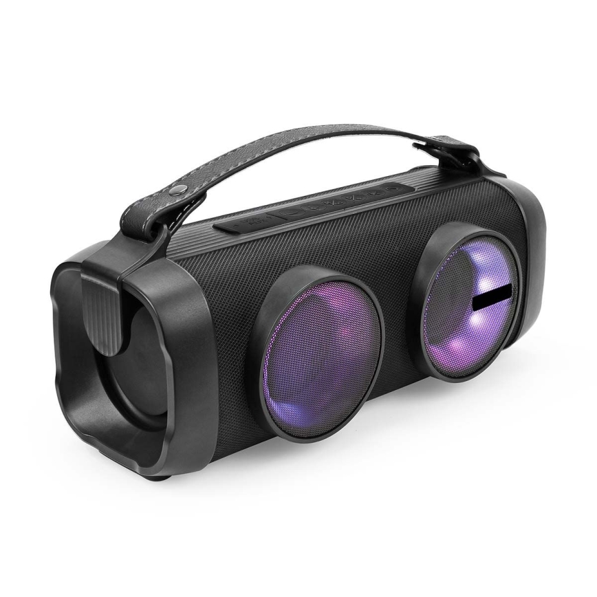 Wiederaufladbarer LED-RGB-Lautsprecher 24W/1500 mAh IPX4