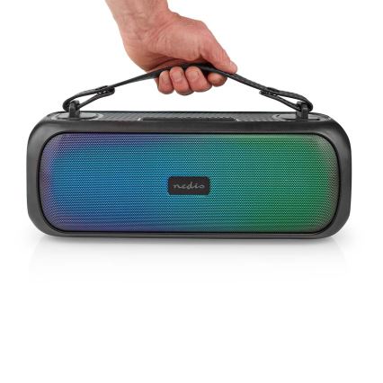 Aufladbarer LED-RGB-Lautsprecher 45W/3000 mAh IPX5