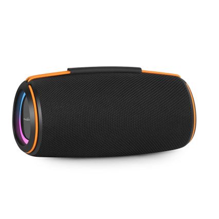 Wiederaufladbarer LED-Lautsprecher 60 W / 2000 mAh, IPX4, schwarz