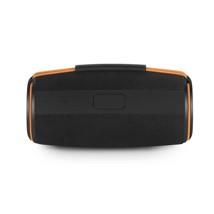 Wiederaufladbarer LED-Lautsprecher 60 W / 2000 mAh, IPX4, schwarz