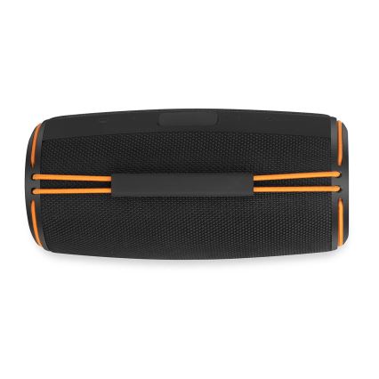 Wiederaufladbarer LED-Lautsprecher 60 W / 2000 mAh, IPX4, schwarz