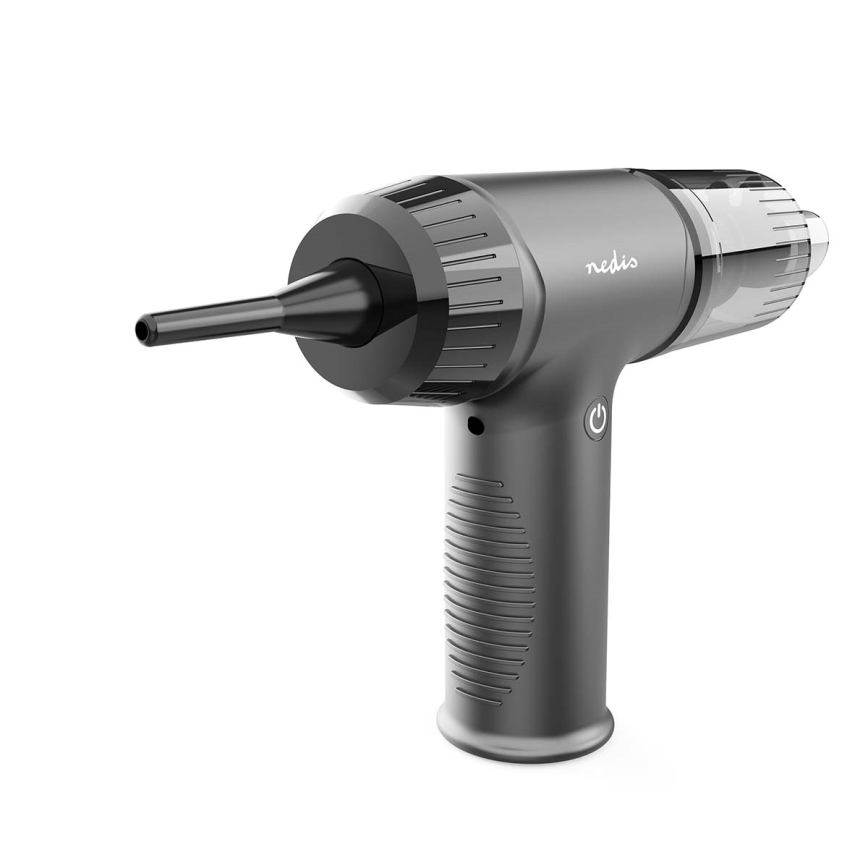 Akku-Handstaubsauger 2in1 90W/6000 mAh grau/schwarz