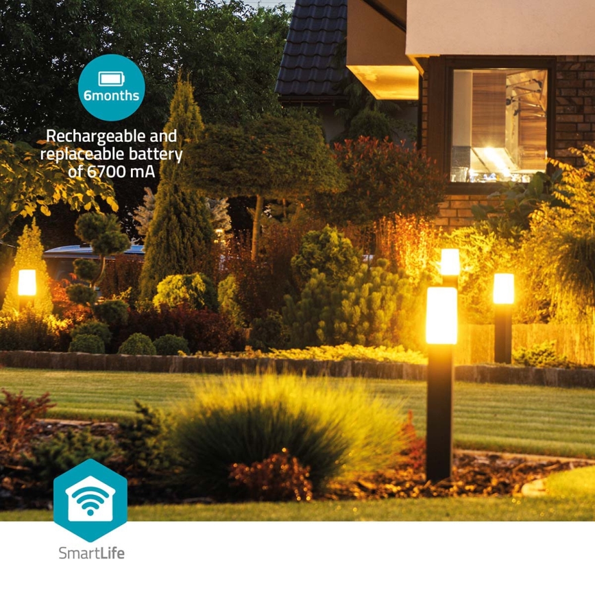 Intelligente Kamera 3MP Full HD 1296p 6700 mAh WLAN Tuya IP65